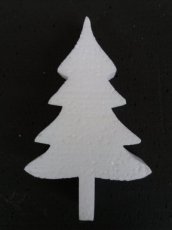 Kerstboom in piepschuim, dikte 5cm