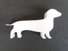 H35cm Dog in polystyrene ,thickness 3cm