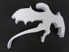 Dragon2 /3cm Dragon en polystyrène,  épaisseur 3cm