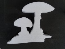Mushroom2 /3cm Clover in polystyrene , thickness 3cm