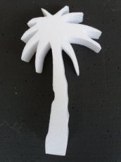 PALMTREE3 /3cm Palmier en polystyrène,  épaisseur 3cm