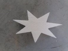 STAR3 /3cm sterne in styropor, 3cm dicke