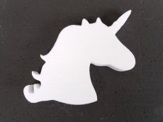 Unicorn1 Licorne en polystyrène,  épaisseur 5cm
